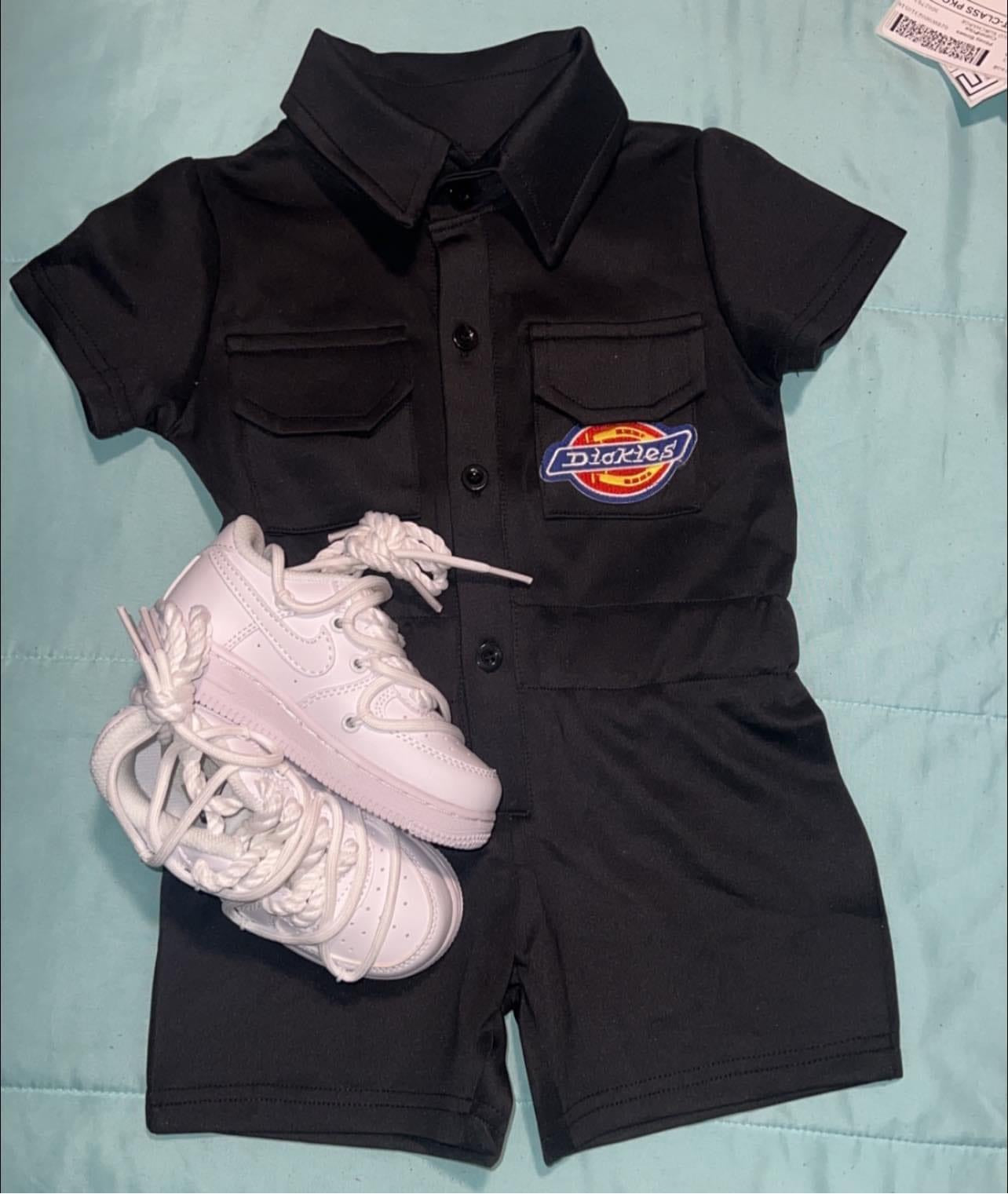 Dickies hot sale romper shorts